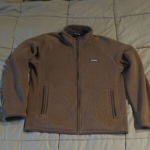 Patagonia Taupe Fleece Jacket